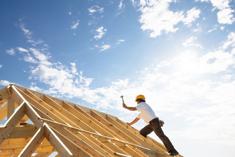 Wooden Roof Installation